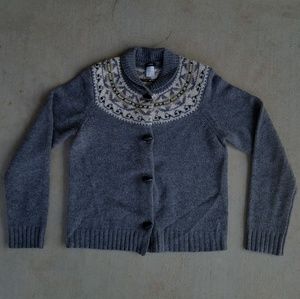 J. Crew wool button up cardigan